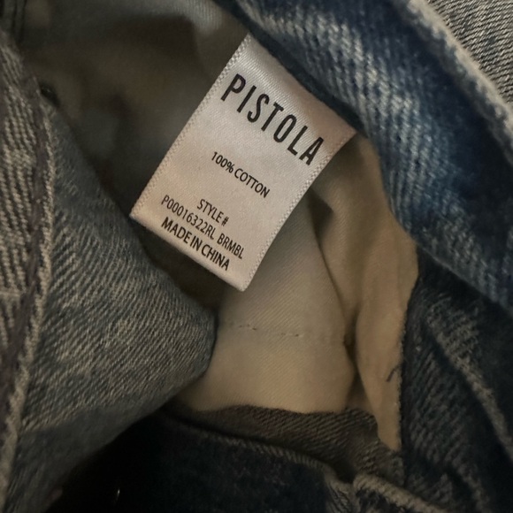 PISTOLA DENIM Cassie Super High Rise Straight Jean - “BRAMBLE” - Picture 5 of 6